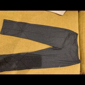 Gray leggings